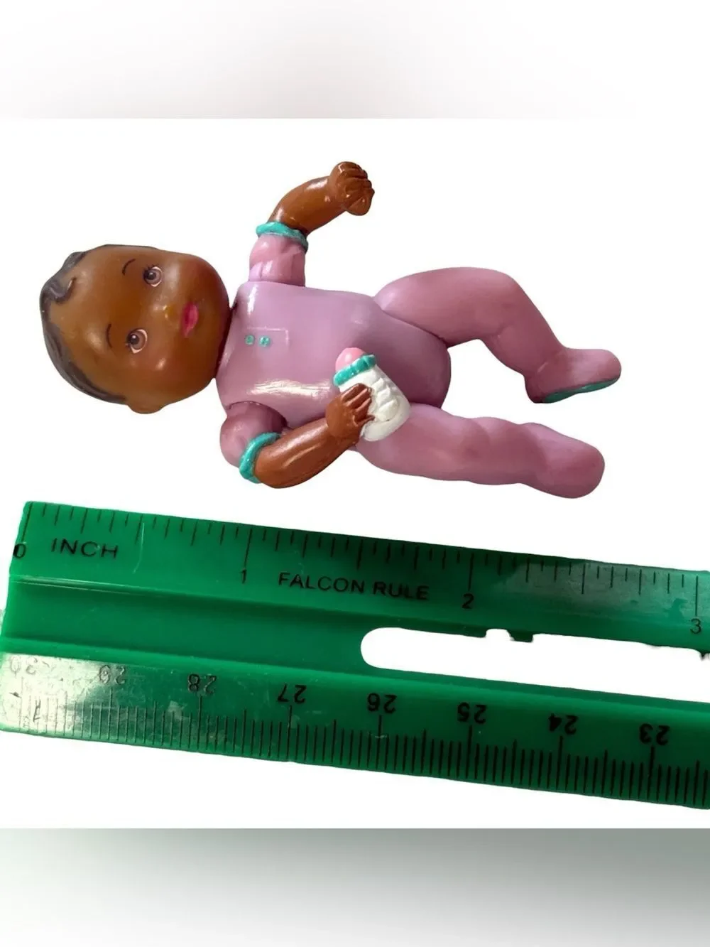 Fisher-Price Loving Family African American Baby Girl Doll Holding a Bottle